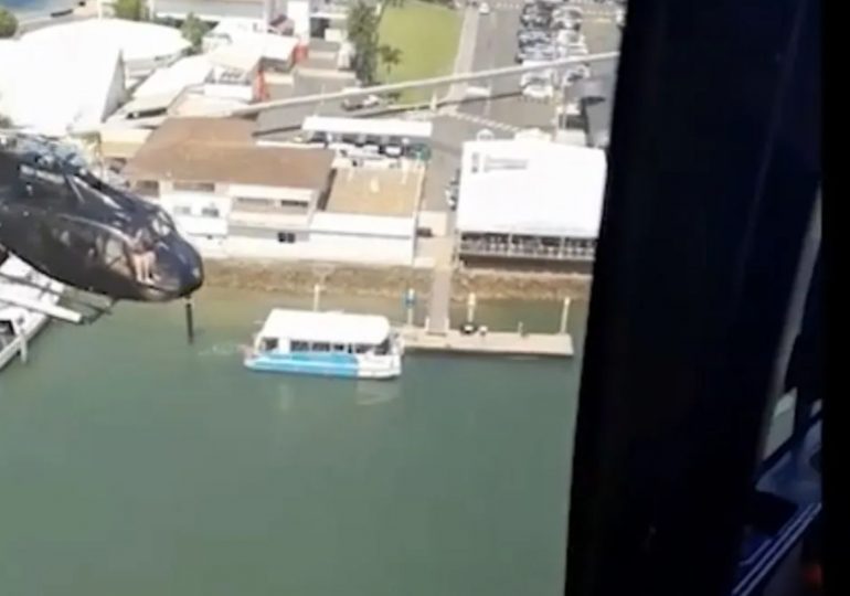Harrowing new vid of Sea World double chopper crash that killed Brit couple emerges after ‘neither pilot saw the other’