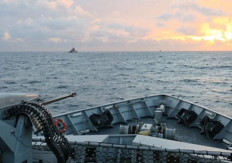 Russian warships spotted lurking in English Channel as Royal Navy scrambled to shadow them