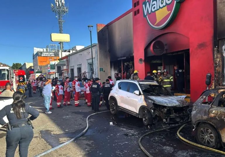 Children among 23 dead after blast rips through supermarket in Mexico as millions celebrate ‘Day of the Dead’