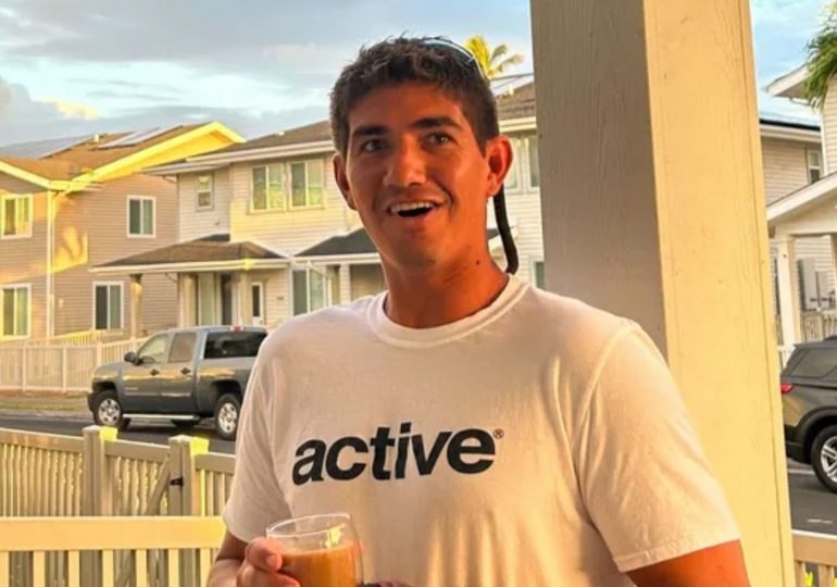 Shark savagely mauls lifeguard leaving him unconscious as terrified beachgoers see ‘big red stain’ in the water