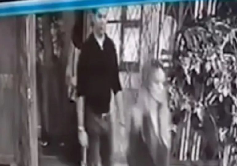 Shocking moment Angelina Jolie’s guard is collared by Ukrainian soldiers to be marched to frontline while escorting star