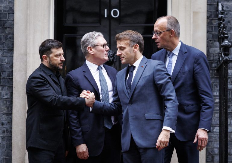 Zelensky rallies European leaders at No 10 as push to unlock frozen Russian billions to fund war nears breakthrough