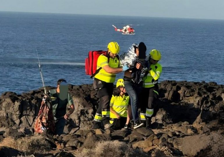 Warning of monster 30ft waves as tourist, 27, swept into sea in Lanzarote a day after four killed in Tenerife tragedy