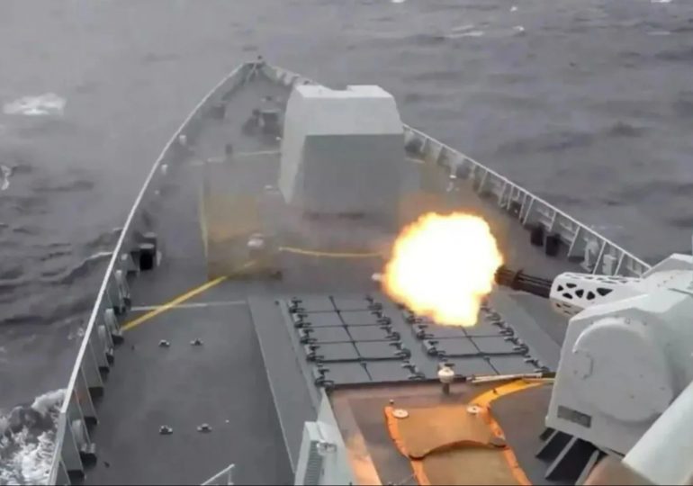 China encircles Taiwan with massive live-fire drills as invasion fears grow amid escalating tensions over US weapons