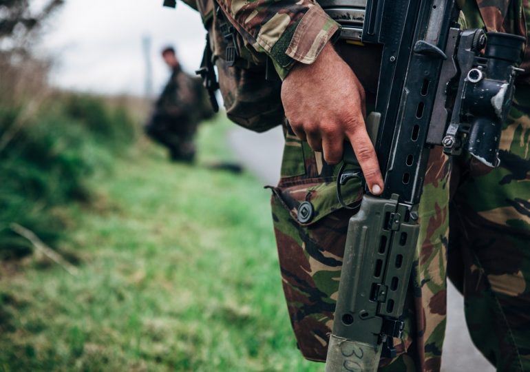 Brit soldier killed in Ukraine ‘accident’ while watching local troops train with new weapons away from front line