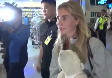 Moment Bonnie Blue is deported from Bali after shock ‘sex game’ arrest… and vows to go ‘straight back to Bangbus’