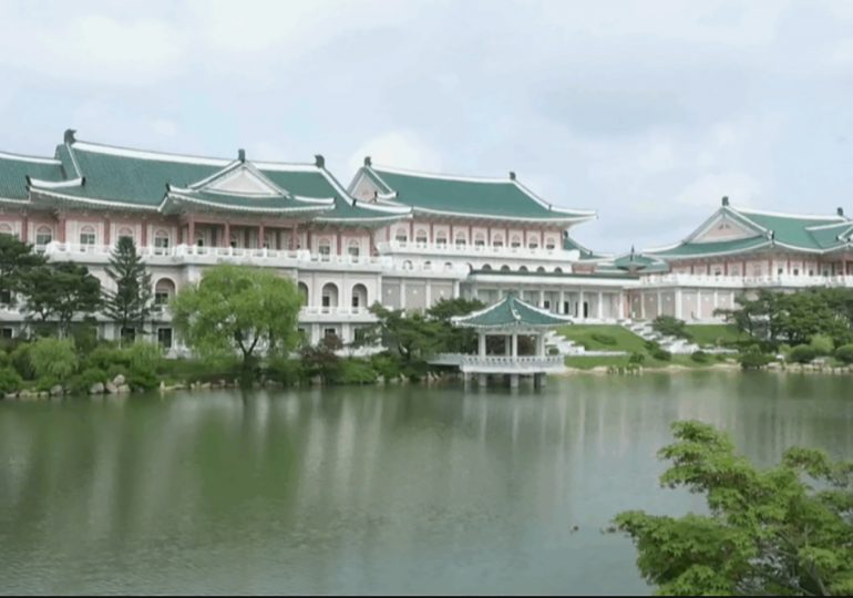 Madcap despot Kim Jong-un building luxury PALACES ‘for Putin and Trump’ as satellite pics show flurry of building work