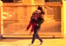 Incredible moment hero off-duty paramedic rescues girl, 7, from house inferno sprinting past flames to get her out