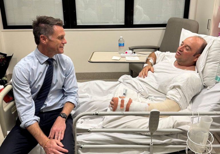 Bondi Beach hero Ahmed Al-Ahmed breaks silence from hospital after being hit by five bullets while tackling terrorists