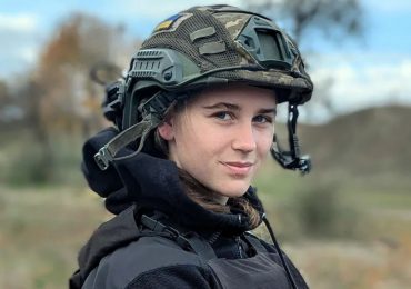 Ukrainian becomes first woman from war-torn country to graduate from famous Royal Naval College & sends warning to Putin