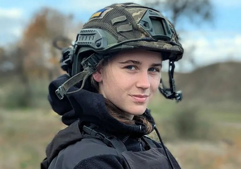 Ukrainian becomes first woman from war-torn country to graduate from famous Royal Naval College & sends warning to Putin