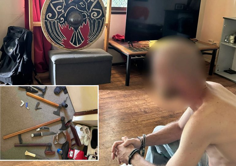 Brit to be deported from Australia for ‘wanting violence against Jews’ as cops find cache of weapons & Nazi symbols