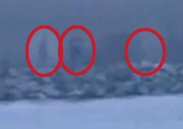 Shocking moment brazen Russian officers march into Nato country across flashpoint border in latest WW3 provocation