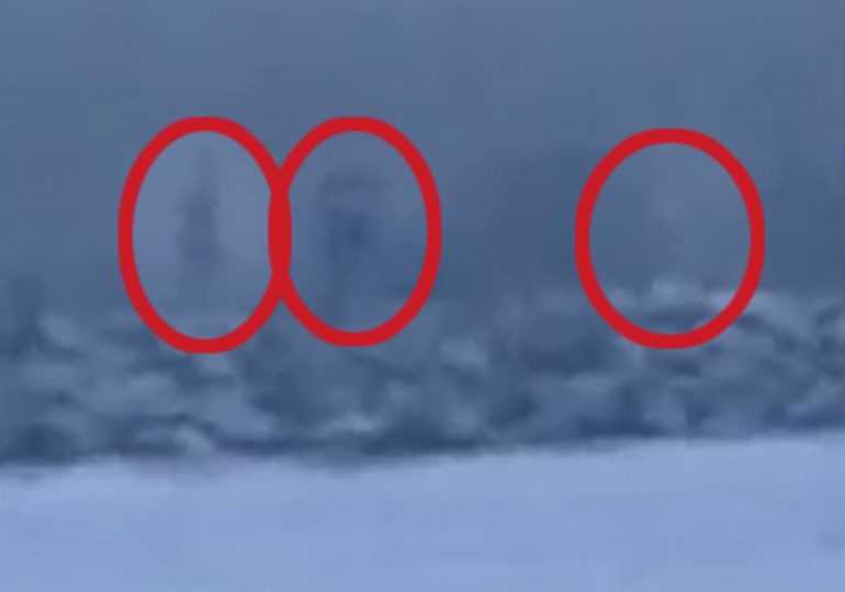 Shocking moment brazen Russian officers march into Nato country across flashpoint border in latest WW3 provocation