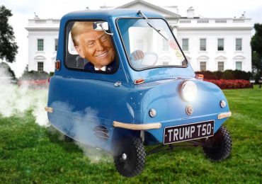 Trump bizarrely announces US will start building TINY CARS after gushing mini-motors are ‘really cute & beautiful’