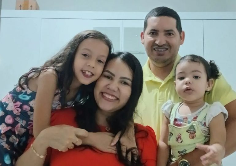 Family including daughters aged 8 and 3 killed in tragic car crash while driving home for Christmas