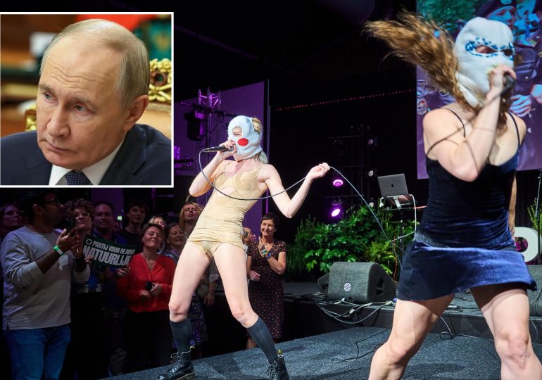 Pussy Riot outlawed by Putin in chilling move to ‘erase group from Russian minds’ as he cracks down on free speech