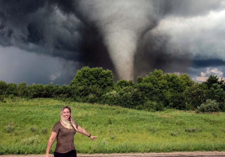 Meet the ‘Tornado Queen’ who has outrun world’s deadliest storms & nearly been decapitated… but still goes back for more