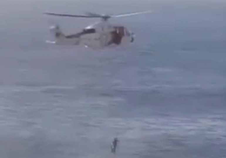 Moment desperate rescue mission is launched after another freak wave tragedy off Tenerife leaves three tourists dead