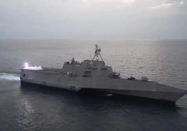 Navy launches first ‘kamikaze’ drone from Middle East-stationed warship as US ramps up deadly new remote-bombing tech