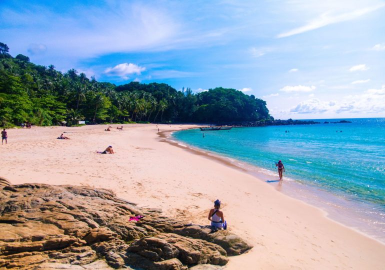 Brit dad, 37, drowns while swimming with his partner after getting swept out to sea by wave off hols island Phuket