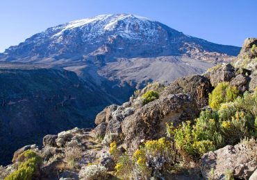 Five dead including two tourists after helicopter crashed into popular climbing route on Mount Kilimanjaro