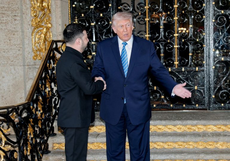 Trump and Zelensky meet for Ukraine peace talks after Don’s ‘very productive’ call with Putin moments before meeting