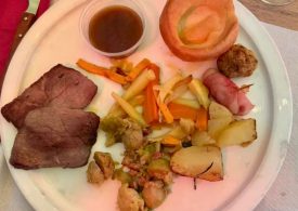 ‘King of Benidorm’ slammed for serving ‘rotten’ £32 Xmas dinner to Brits… then telling critics ‘I won’t cry in my Lambo’