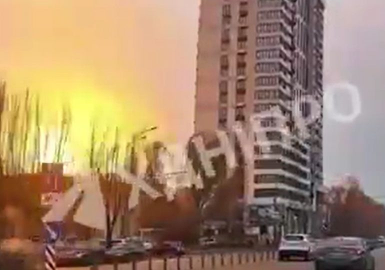 Horror moment Putin missile blitzes apartments & school bus killing 4… hours before Trump envoy meets Vlad to talk peace