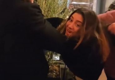 Viral San Fran bar brawl woman Shireen Afkari is ARRESTED after shocking footage of drunken restaurant rampage emerges