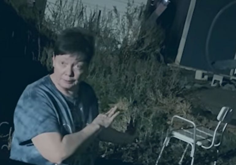 Chilling moment vulnerable woman, 22, is found caged ‘like an animal’ in DOG KENNEL after neighbour hears horror screams