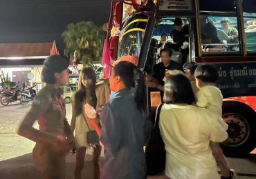 Brit girl, 7, injured in horror train crash as engine shunts carriage smashing windows & leaving dozens hurt in Thailand