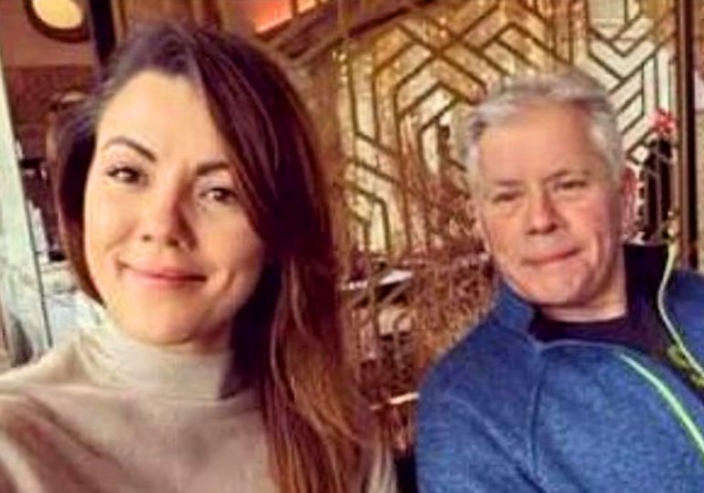 Brit grandad, 62, who ‘tried to drown daughter-in-law lover, 33, in swimming pool’ returns to UK and back into her arms