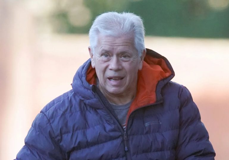 Brit granddad who ‘tried to drown daughter-in-law lover in Florida pool’ seen back in the UK…after getting back with her