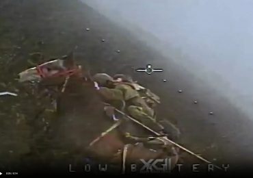 Moment Russian cavalry soldier is wiped out by Ukraine drone as desperate Putin sends horses to frontline