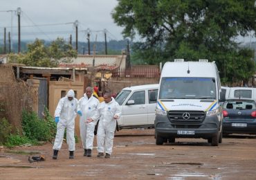 Gunmen kill nine near Johannesburg after opening fire at bar and ‘randomly shooting victims in street’