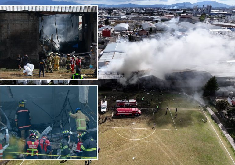 Horror moment out-of-control private jet crashes to the ground killing all 10 onboard including three children