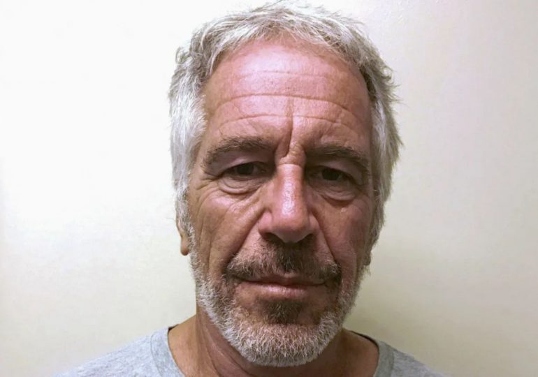 Bill Clinton relaxes in hot tub & swims with mystery woman in string of images released in bombshell new Epstein files