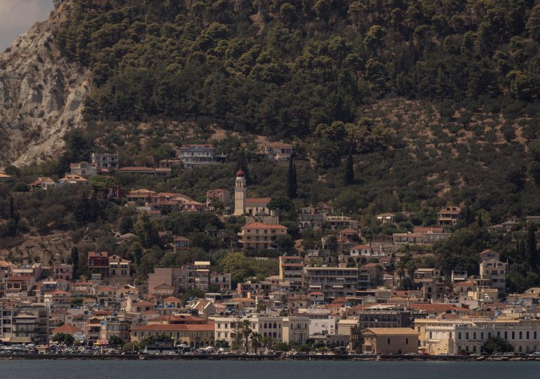 Two- year-old boy mauled to death by pit bull in horror attack at Greek holiday island as Brit mum arrested