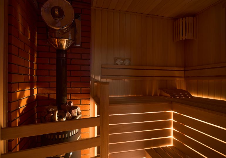 Husband and wife die in horror sauna fire after being trapped inside