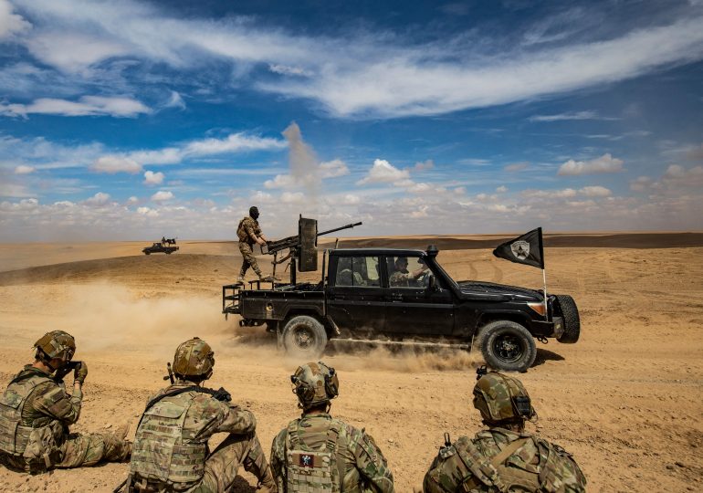 US troops come under fire in horror ambush while on patrol in Syria with ‘casualties’ reported as attacker shot dead