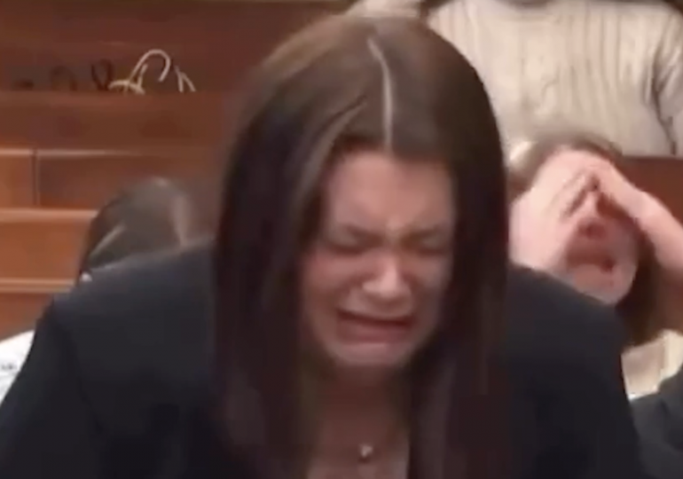 Moment evil ex-beauty queen, 20, breaks down in tears as she’s jailed for battering boyfriend’s toddler son to death