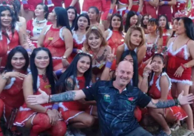 Meet Brits ditching drab turkey in UK to spend Christmas in ‘Sin City’ – with skimpy Santa pool parties and £20 romps