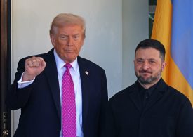 Zelensky poised to fly to Mar-a-Lago for crunch talks with Trump as Putin blitzes Ukraine with huge drone strike