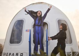 Trip to space made me depressed after ‘tsunami of harassment’, says passenger on infamous celeb-packed all-female launch