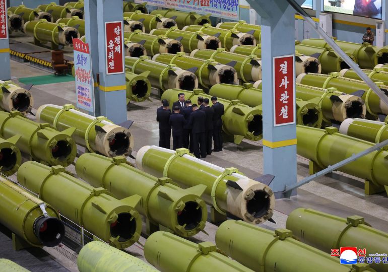 Kim Jong-un demands more missiles as he orders weapons factories to pick up pace after taking daughter to see nuke sub