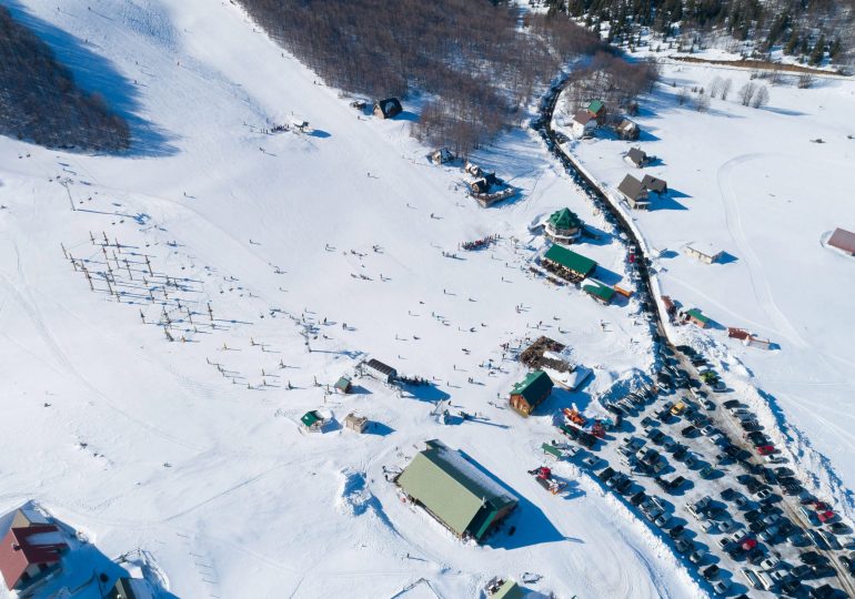 Tourist killed on ski lift as chair slides 230ft down cable & smashes into seat behind leaving horrified wife trapped