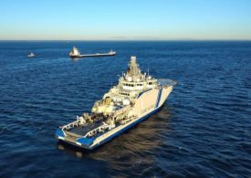 Putin ‘shadow ship’ is SEIZED in Baltic after ‘dragged anchor to damage underwater cables’ as 14 crew members detained