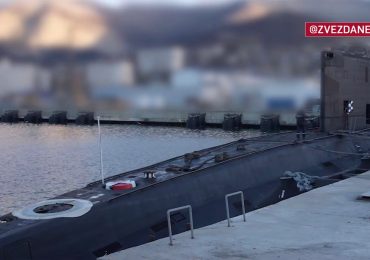 Damage revealed after drone blast on £300m Putin submarine – but bungling Russians try to con the world with bizarre pic