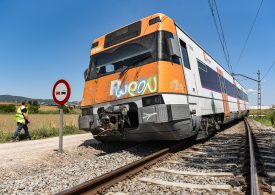 Another train derailment in Spain kills driver & leaves 40 injured after wall collapses onto track as passengers trapped